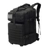 50L Military Backpack Tactical Rucksack Brown Waterproof Backpack