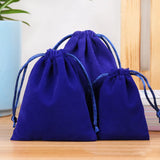 50Pcs Velvet Bag Drawstrings Pouches Small Jewelry Gift Display Christmas