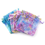 50Pcs Multicolor Tulle Drawstring Bag Wedding Gift Organza Bag