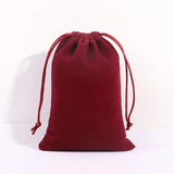 50pcs Velvet Jewelry Bag Gift Package Wedding Christmas Party Drawstring Pouch