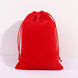 50pcs Velvet Jewelry Bag Gift Package Wedding Christmas Party Drawstring Pouch