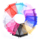 50pcs Organza Bags Wedding Pouches Jewelry Packaging Bags Gift Bag