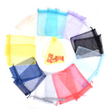 50pcs Organza Bags Wedding Pouches Jewelry Packaging Bags Gift Bag