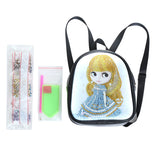 Princess Diamond Painting Leather Crossbody Chain Bag DIY Embroidery Purse Pouch