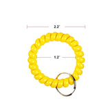 5PCS Key Holder Keychain Ring Organizer Key Wallet Tool Coil Spring