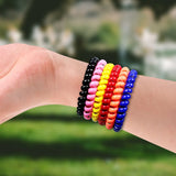 5PCS Key Holder Keychain Ring Organizer Key Wallet Tool Coil Spring