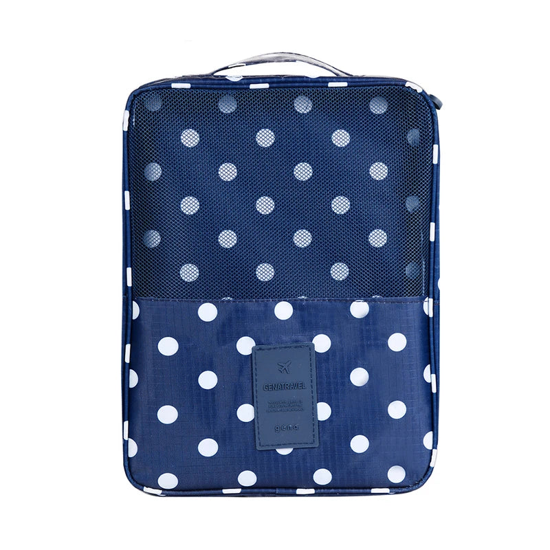 5PCS Travel Storage Bag Portable Organizer Shoe Sorting Pouch Handle Waterproof