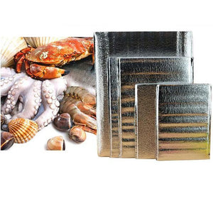 5PCS Lunch Cooler Bag Portable Insulated Picnic Ice Pack Food Thermal Bag