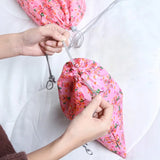 5Pcs Floral Travel Bags Women Clothes Underwear Bra Packing Cube Luggage
