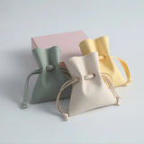 5Pcs Microfiber Drawstring Jewelry Pouches for Bracelet Ring