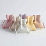 5Pcs Microfiber Drawstring Jewelry Pouches for Bracelet Ring