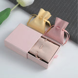 5Pcs Microfiber Drawstring Jewelry Pouches for Bracelet Ring
