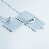 5pcs Microfiber Jewelry Pouches Wedding Christmas Storage Bag