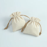 5pcs Burlap Jewelry Organizer Gift Bags 8x10cm Earrings Display Pouches