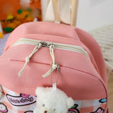 5pcs Bookbag Pocket Backpack with Shoulder Bag Pencil Case Drawstring Bags