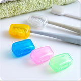 5pcs Toothbrush Cover Case Cap Travel Accessories Protector Portable