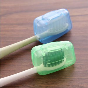 5pcs Toothbrush Cover Case Cap Travel Accessories Protector Portable