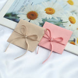 5pcs Microfiber Velvet Gift Bags Jewelry Organizer Wedding Earrings Necklace Pou