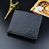 5pcs Men PU Letter Prints Foldable Short Wallet