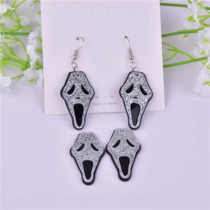 5pcs Halloween Skull DIY Patch for Crafts R66