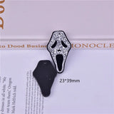 5pcs Halloween Skull DIY Patch for Crafts R66