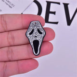 5pcs Halloween Skull DIY Patch for Crafts R66