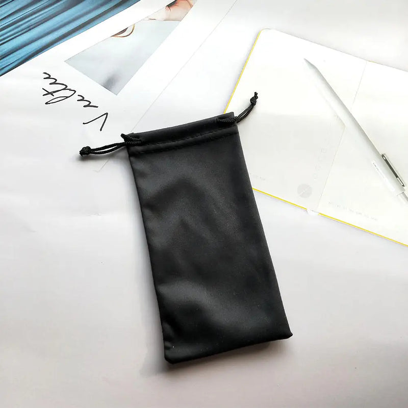 5pcs Soft Cloth Glasses Bag Sunglasses Case Waterproof Dustproof Eyeglasses Pouc