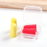 5pcs Anti-noise Soft Ear Plugs with Case - Travel Ear Protection