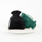 5pcs Velvet Jewelry Gift Bags 7x9cm Drawstring Pouch Wedding Favors Bag