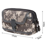 6.5-inch Phone Waist Bag Camo Waterproof Fanny Pack Outdoor Supplies