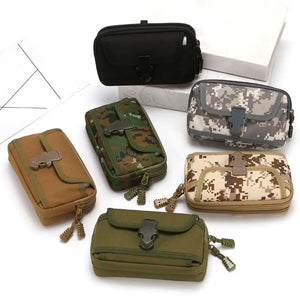 6.5-inch Phone Waist Bag Camouflage Waterproof Fanny Pack