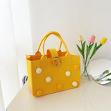 Cartoon Decoration Tote Bags for Women