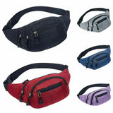 Waterproof Travel Bum Bag Fanny Pack Waist Bag Zipped Outdoor