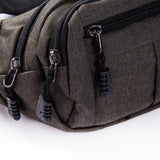 Waterproof Travel Bum Bag Fanny Pack Waist Bag Zipped Outdoor