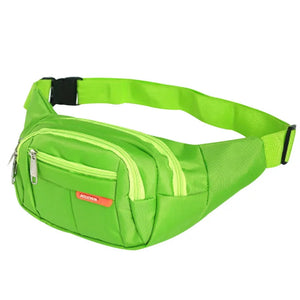 6 Colors Unisex Waist Pack Bum Bag Travelling Phone Money Pouch Female Belt Bags