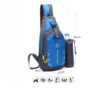Waterproof Small Chest Bag Travel Sport Sling Messenger Cross Bags