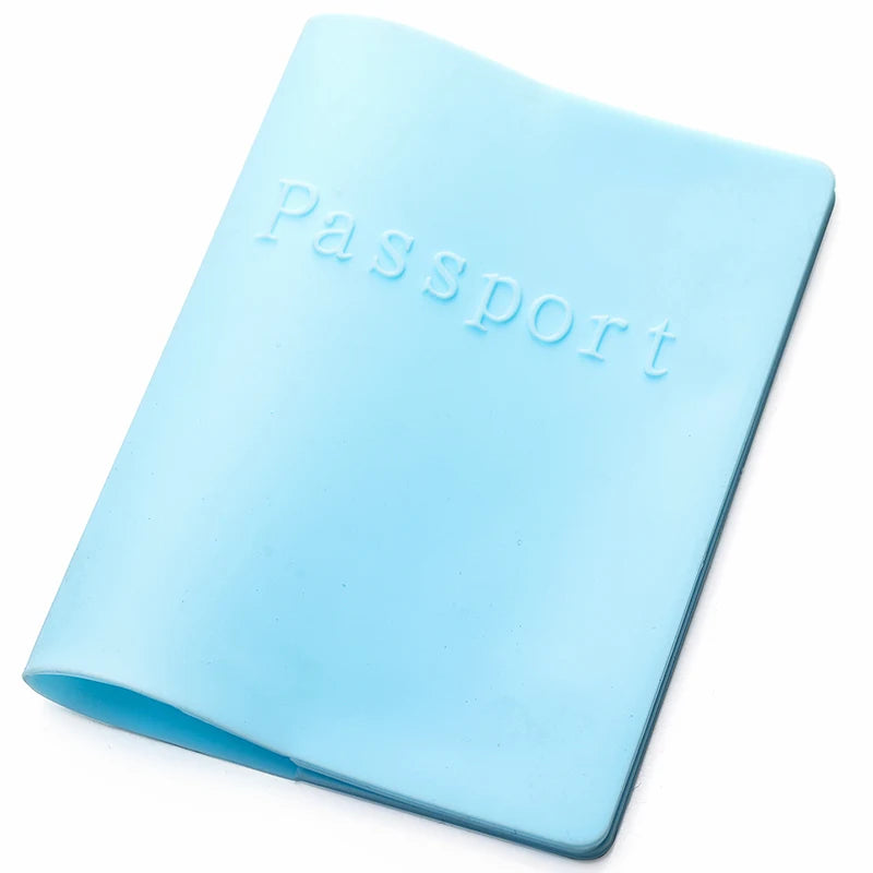 Candy Colors Passport Holder Leather Bag