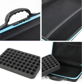 60-Bottle Essential Oil Perfume Case Travel Holder Nail Polish Bag