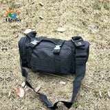 600D Encrypted Nylon Waist Bag Waterproof Pouch Camera Bag