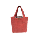 63HC Corduroy Lunch Bag Reusable Picnic Bucket Bags Casual Tote Female