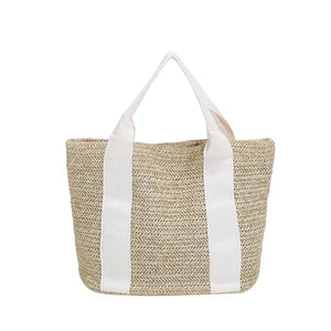 Summer Straw Woven Bag Tote Bag for Anniversary