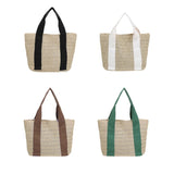 Summer Straw Woven Bag Tote Bag for Anniversary