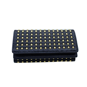 HC Female Wallet Rivets Teen Girl Women Wallets Phone Pocket Purse