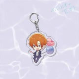 Sasaki and Miyano Anime Figure Acrylic Keychains Fans Gift