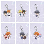Sasaki and Miyano Anime Figure Acrylic Keychains Fans Gift