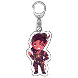 Anime Baldur's Gate 3 Figures Cosplay Keychains Fans Christmas
