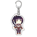 Anime Baldur's Gate 3 Figures Cosplay Keychains Fans Christmas