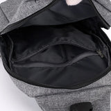 Men's Crossbody Chest Bag Waterproof Messenger Large Capacity Shoulder