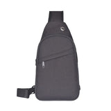 Men's Crossbody Chest Bag Waterproof Messenger Large Capacity Shoulder