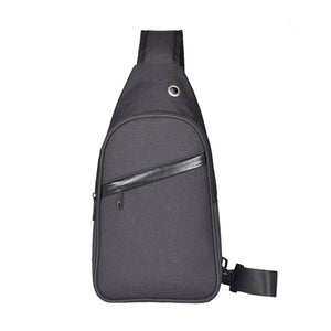 Men's Crossbody Chest Bag Waterproof Messenger Large Capacity Shoulder
